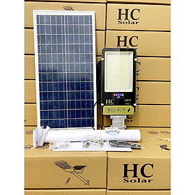 Mua Đèn năng lượng mặt trời  bàn chải 400W  Vỏ nhôm  Tấm pin NLMT rời  Ánh sáng trắng  400W HC cao cấp