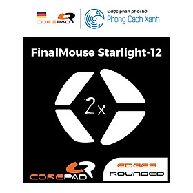 Mua Feet chuột PTFE Corepad Skatez FinalMouse Starlight / Ultralight X Series - 2 Bộ - Hàng Chính Hãng