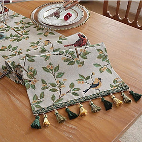 Mua Khăn trải bàn  khăn decor kệ tủ tivi bàn ăn trang trí nhà cửa - Hàng chính hãng