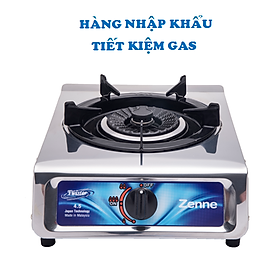 Bếp gas đơn ZENNE KGC 12-C có đầu hâm- Hàng nhập khẩu Malaysia- Tiết kiệm gas - Ngọn lửa mạnh và hội tụ. - Bếp Inox