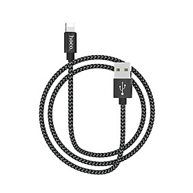 Cáp sạc nhanh Lightning Hoco X14 MAX, hỗ trợ truyền dữ liệu, sạc nhanh 3A MAX, dây sạc bọc dù chống rối, chống đứt dành cho iPhone XS max/iPhone 11/iPhone 11 Pro max - Hàng chính hãng