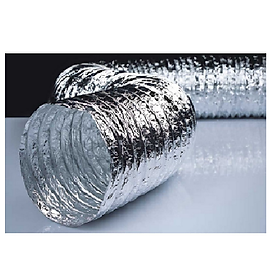 Mua Ống gió mềm nhôm (ống bạc) Ø100 mm loại dày (4 mét/Hộp)