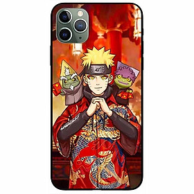 Ốp lưng dành cho Iphone 11 Pro mẫu Naruto Áo Đỏ