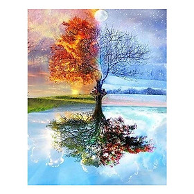 5D Diamond Embroidery Painting Kits Rhinestone Picture Home Wall Decor