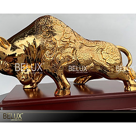 Mua Tượng Bò Tài Chính mạ vàng 24k