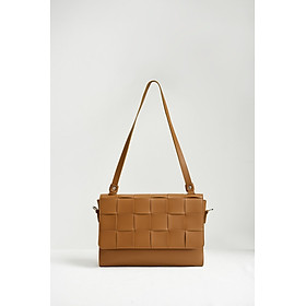 OLV - Túi Brown Woven Shoulder Bag