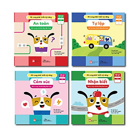 Bộ 04 cuốn Mê cung phát triển kĩ năng: Tự lập - Cảm xúc - Nhận biết - An toàn