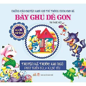 Truyện Kể Trước Khi Ngủ -Bảy Chú Dê Con -  Tri Thức Việt -Vanlangbooks