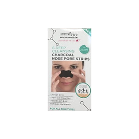 Miếng lột mụn Derma V10 Q10 Innovations Nose Strips 6 Miếng