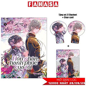 [Light-Novel] Hôn Nhân Hạnh Phúc Của Tôi - Tập 2 - Tặng Kèm 2 Clipsheet + 1 Clear Card