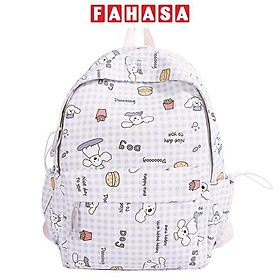 Ba Lô Thời Trang Checkered Dog - Omaska 1968# - Màu Xám