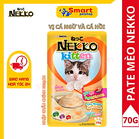 Pate Cho Mèo Con Nekko 70G