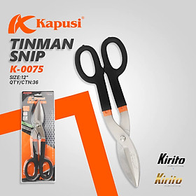 Kéo cắt tôn cao cấp hãng Kapusi Japan cỡ từ 12 inch, thép CR-V