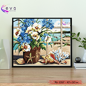 Mua Tranh Sơn Dầu Số Hoá Tự Tô Màu - G167
