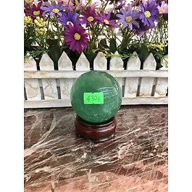 Mua Quả cầu phong thủy đá thạch anh xanh - Đường kính 6cm  6 1cm  6 3cm  6 4cm và 6 5cm