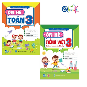 Hình ảnh Review sách Sách - Combo Ôn Hè Toán và Tiếng Việt 3 - Dành cho học sinh lớp 3 lên 4 (2 cuốn)