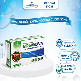 Viên uống hỗ trợ bảo vệ suy giảm chức năng gan BOGANOVA - 1 hộp x 3 vỉ x 20 viên