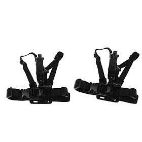 2 Pack Chest Mount Harness Strap Phone Holder   for Mobile Phone