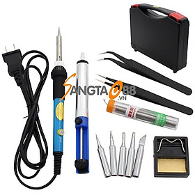 Mua Bộ mỏ hàn điện đa năng 12in1 sửa chữa điện tử cao cấp (Tặng miếng thép đa năng 11in)