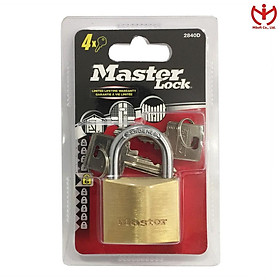 Ổ khóa Master Lock 2840 EURD Thân Đồng Rộng 40mm Chìa Răng Cưa