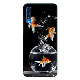 Ốp lưng dành cho điện thoại Samsung Galaxy A50 hình Cá Vàng Tung Bay - Hàng chính hãng