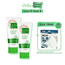 Combo 2 Kem Chống Nắng Cho Da Nhạy Cảm SPF50+ PA++++ không gây nhờn rít, không kích ứng  [30g/tuýp]