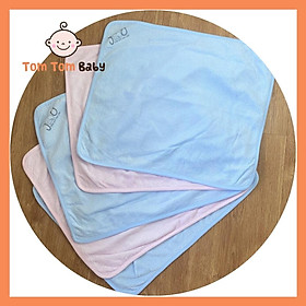 Tấm lót chống thấm cotton JOU mềm, mịn cho bé sơ sinh kích thước 35x40cm