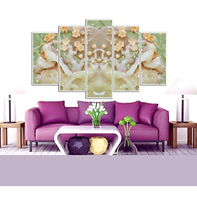 Tranh Treo 3D Phòng Khách |Giả Ngọc |T3M-2581