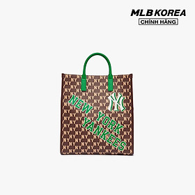 MLB - Túi tote unisex chữ nhật Monotive Coated Canvas Vertical 3AORM053N