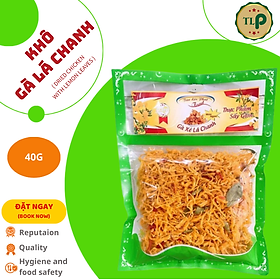 KHÔ GÀ LÁ CHANH TÂN LỘC PHÁT - BỊCH 40G