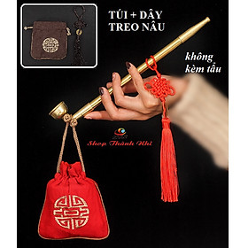 Túi vải đựng cho tẩu thuốc, phong cách Trung Hoa