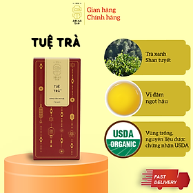 Trà xanh Shan Tuyết SACHS TEA 1773 tuệ trà cao cấp 100g/hộp