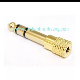 Mua Jack chuyển 3 5 ly ra 6 ly  01 cái rắc chuyển 3.5 sang 6 ly  giắc cắm âm thanh 3.5 giắc 3 5  giắc cắm âm thanh 3 5 mm