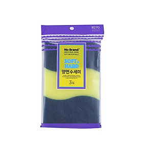 Mua Lô 3 Mút  Bọt Biển Rửa Chén Hai Mặt No Brand