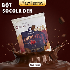 Bột Socola Đen Pomona Dark Chocolate Powder Nguyên Liệu Pha Chế Cà Phê