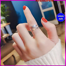Nhẫn hình con bướm nhỏ, đeo ngon trỏ, RA007