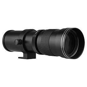 Camera MF Super Telephoto Zoom Lens F/8.3-16 420-800mm T Mount with Universal 1/4 Thread Replacement for Canon Nikon