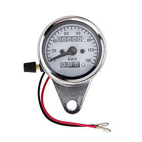 Motorcycle LCD Digital Mechanical Dual Speedometer Tachometer