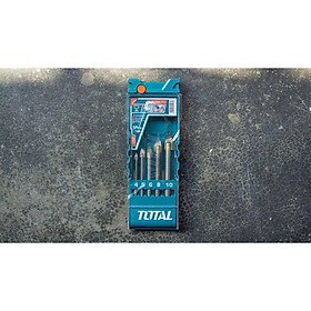 BỘ 5 MŨI KHOAN KÍNH TOTAL TACSD7256 - HÀNG CHÍNH HÃNG