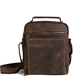 Túi đeo chéo nam DA BÒ THẬT phong cách mới - BEE GEE TDCN9195