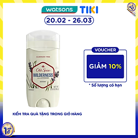 Sáp Khử Mùi Old Spice Wilderness With Lavender Deodorant 85g