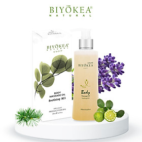 Dầu Massage Body Biyokea - Soothing B11 (làm dịu) - 200ml