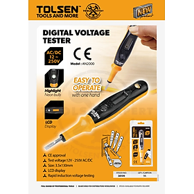 Mua VÍT THỬ ĐIỆN 130MM TOLSEN 38109 - HÀNG CHÍNH HÃNG