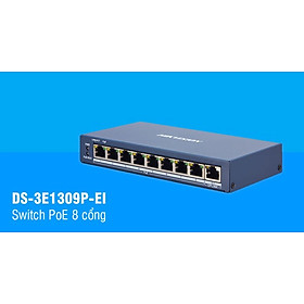 Mua Switch bộ chia 8 cổng Poe thông minh HIKVISION DS-3E1309P-EI (Hàng chính hãng)