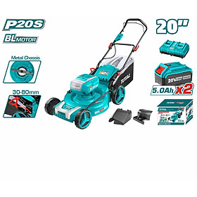 Mua MÁY LÀM VƯỜN 20 INCH DÙNG PIN LITHIUM 40V  (2 pin 5.0Ah + sạc) TOTAL TLMLI20202 - HÀNG CHÍNH HÃNG