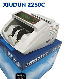 Máy đếm tiền Xiudun 2250C, giá rẻ, siêu bền, bảo hành 18 tháng tận nơi