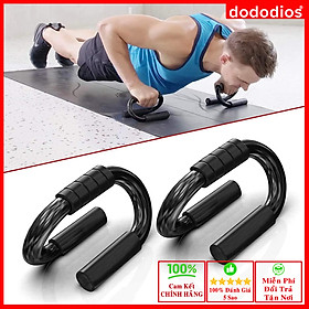 Dụng Cụ Hít Đất Cầm Tay Thép Cứng – Màu Đen - Dụng Cụ Tập Chống Đẩy Tập Gym Tập Yoga Tập Thể Thao Cao Cấp Khung Tam Giác Tập Luyện Tốt Hơn