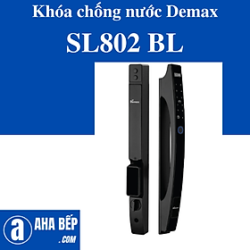 Mua Khóa cửa chống nước Demax SL802 BL. Hàng Chính Hãng