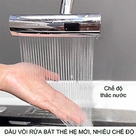 Mua Đầu vòi rửa bát thông minh thế hệ mới  nhiều chế độ phun  có kiểu thác nước (Nhựa ABS)