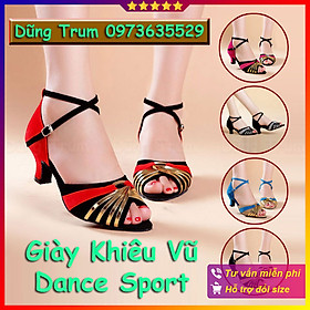 Hình ảnh Giày Khiêu Vũ Dance Sport, Giày Nhảy Latin Người Lớn